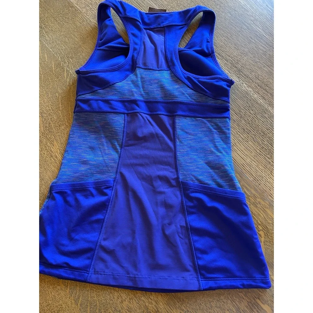 Athleta Women's Tank – XST – Built-In Bra – Purple - Picture 5 of 9